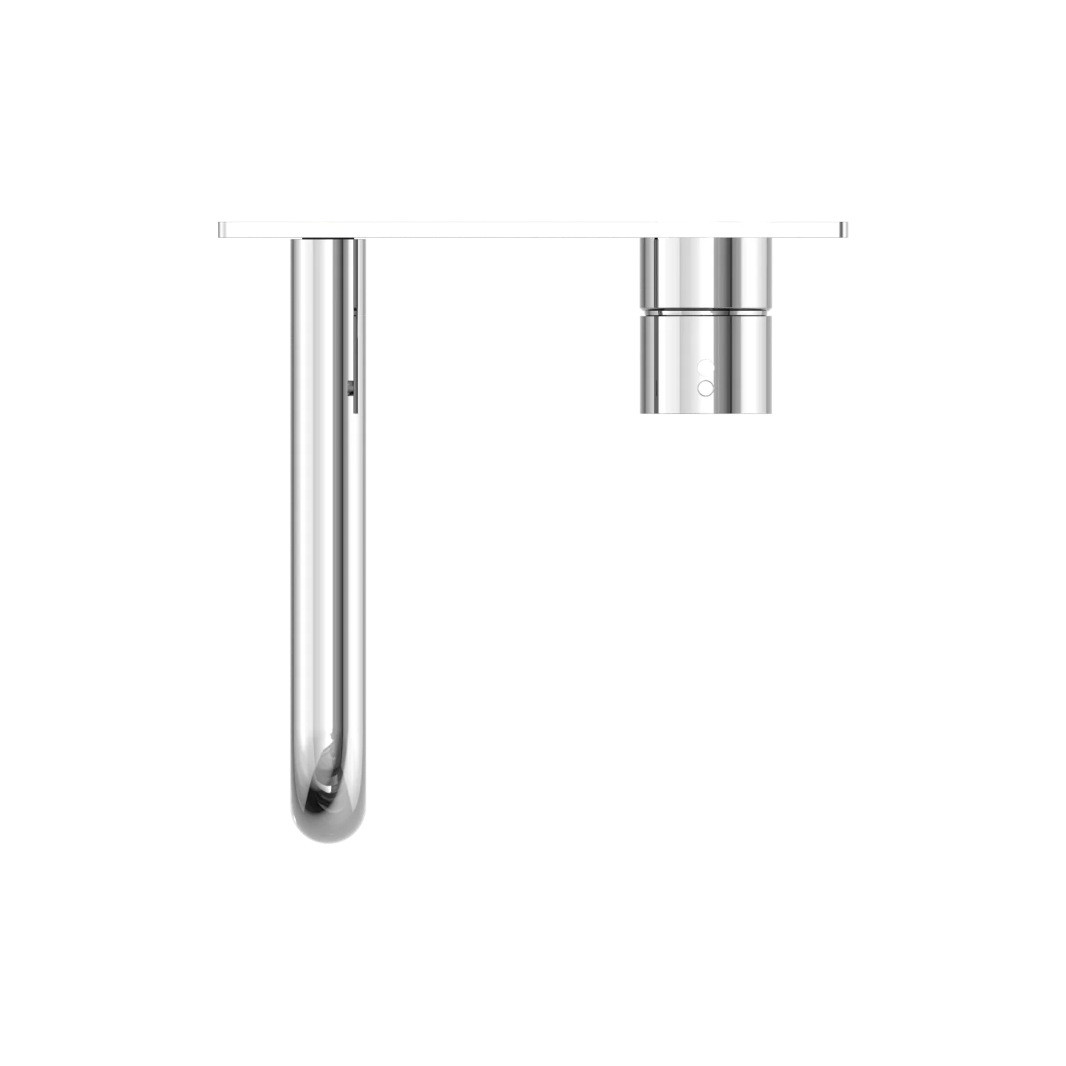 Mecca Wall Basin Mixer Handle Up 185mm - Image 4
